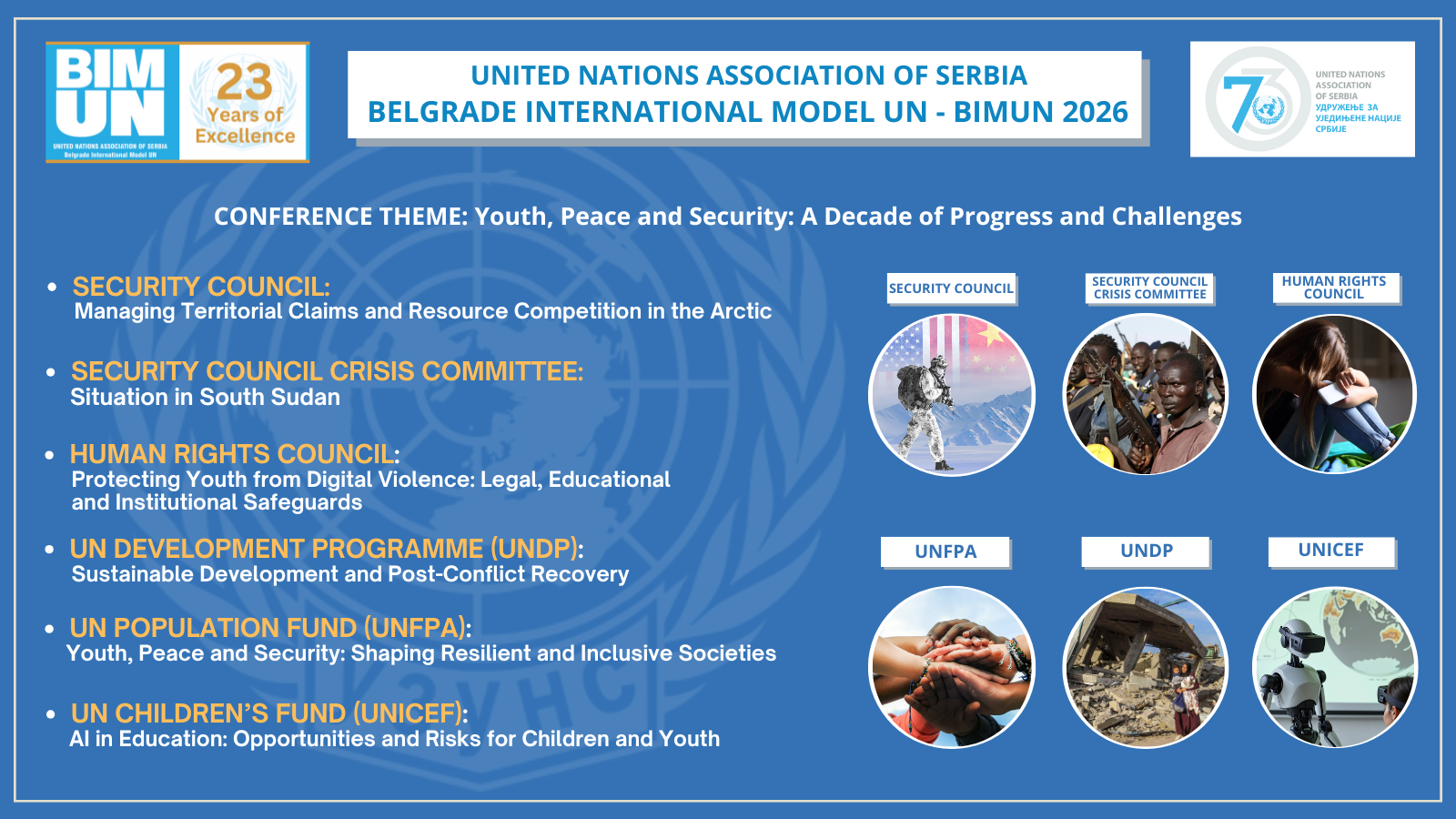 BIMUN 26 TEME
